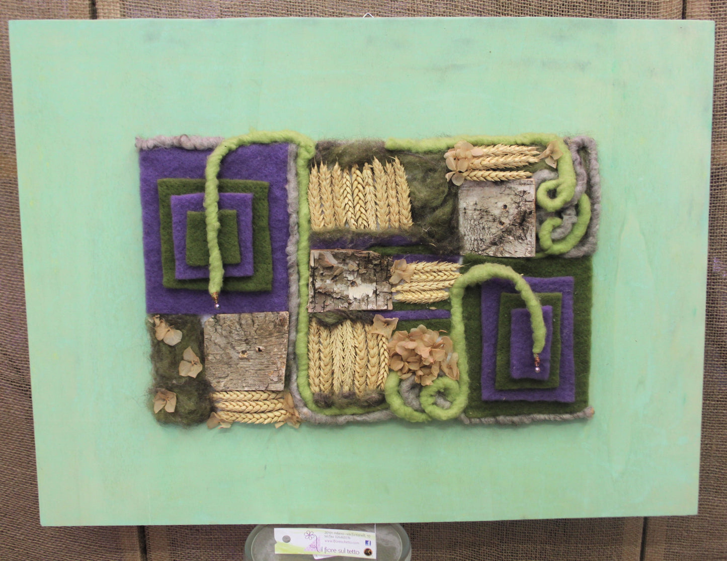 Quadro in lana